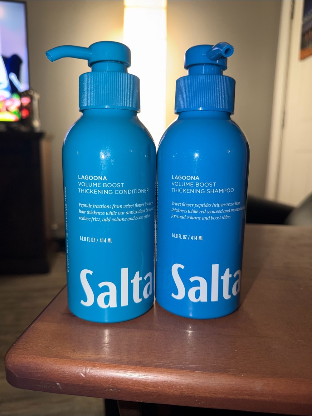 Saltair Lagoona Volume Boost Thickening Shampoo & Conditioner Set